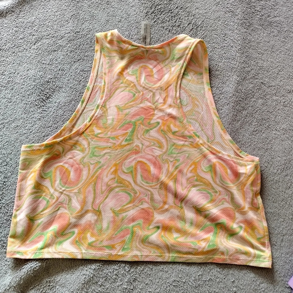 Outdoor Voices Lot Of 2 Mesh Crop Tank Top, Bra Sz M - Picture 7 of 7
